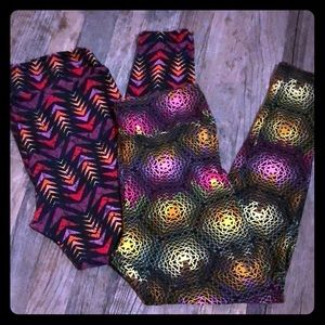 LuLaRoe Pants - 2 LuLaRoe T & C leggings new! LuLaRoe Pants - 2 LuLaRoe T & C leggings new!